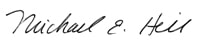 MichaelEHill signature