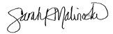SarahMalinoskiSignature