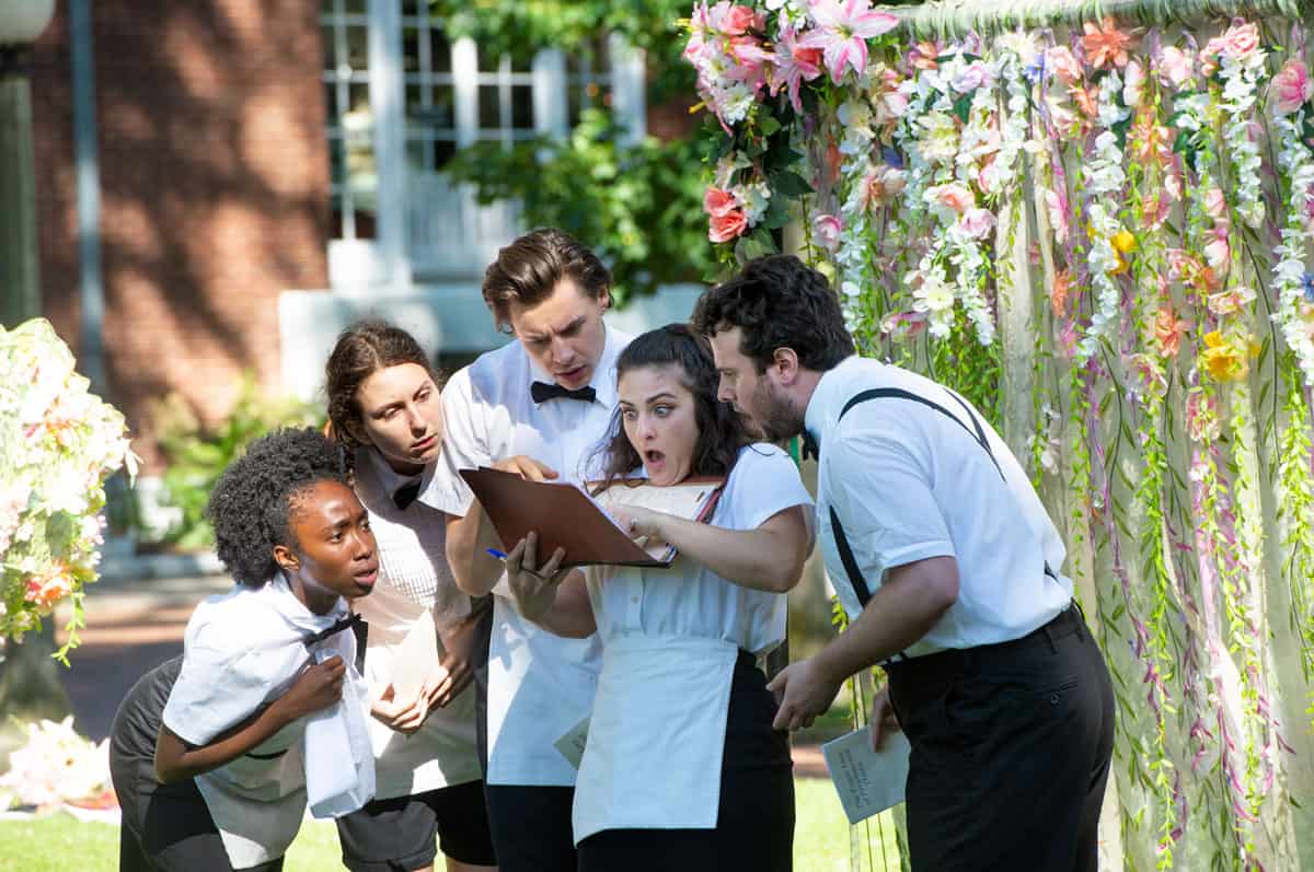 Rehearsal of A Midsummer Nights Dream