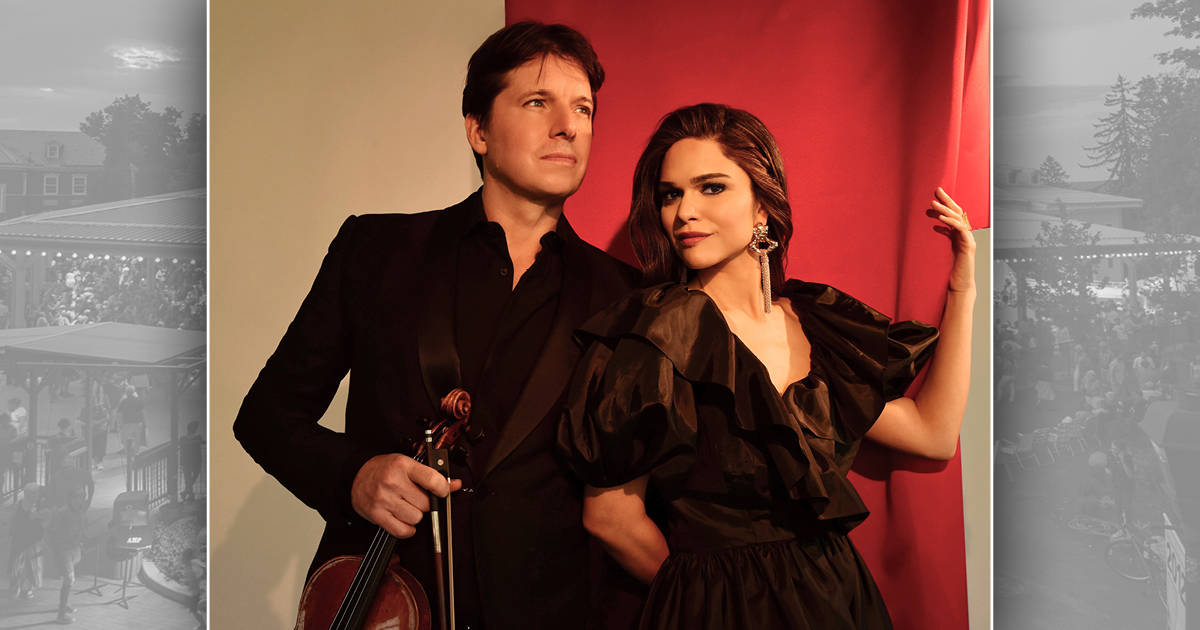 Violin and Voice Joshua Bell & Larisa Martinez, credit Shervin Lainez 062522