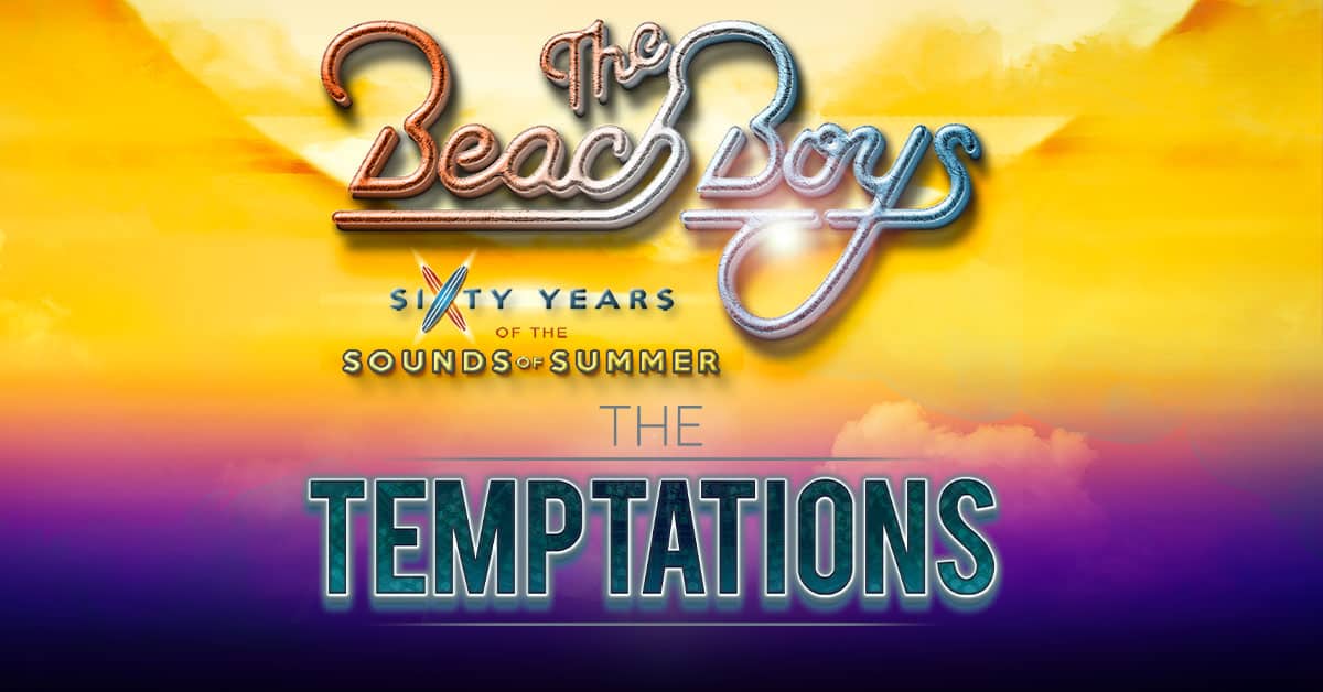 THE BEACH BOYS and THE TEMPTATIONS