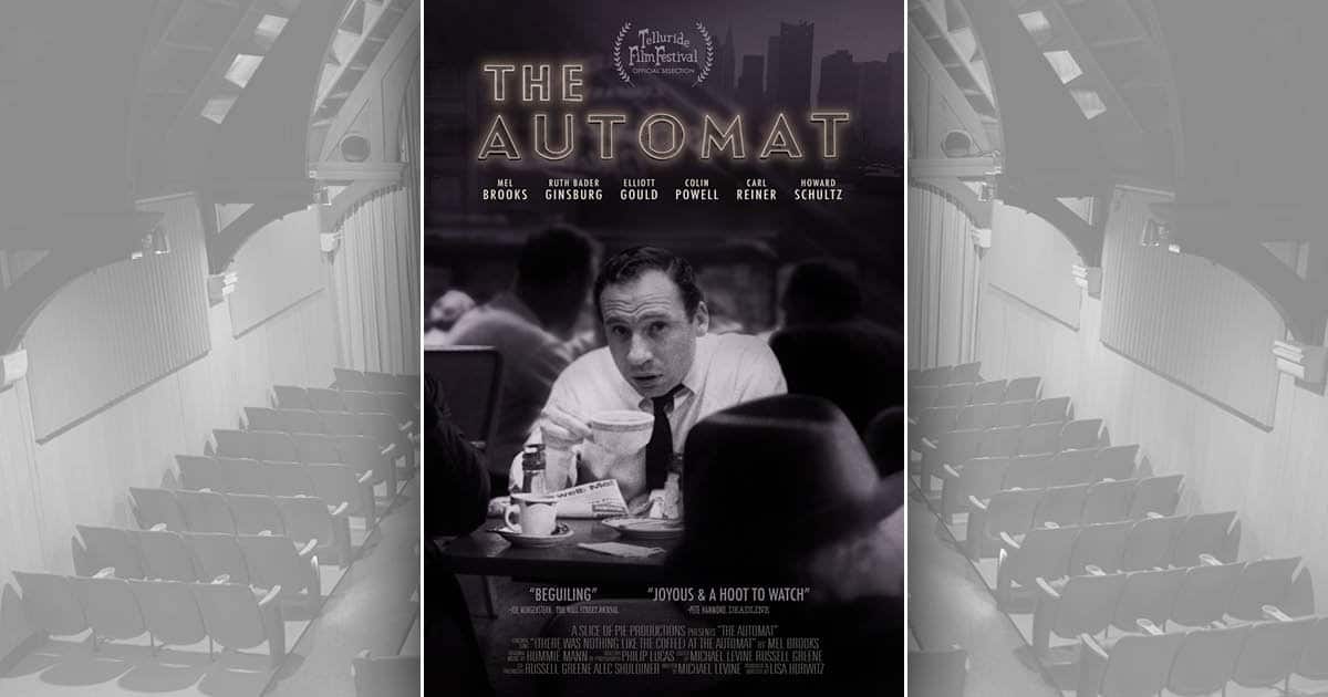 “The Automat” NR 79m Meet the Filmmaker!!
