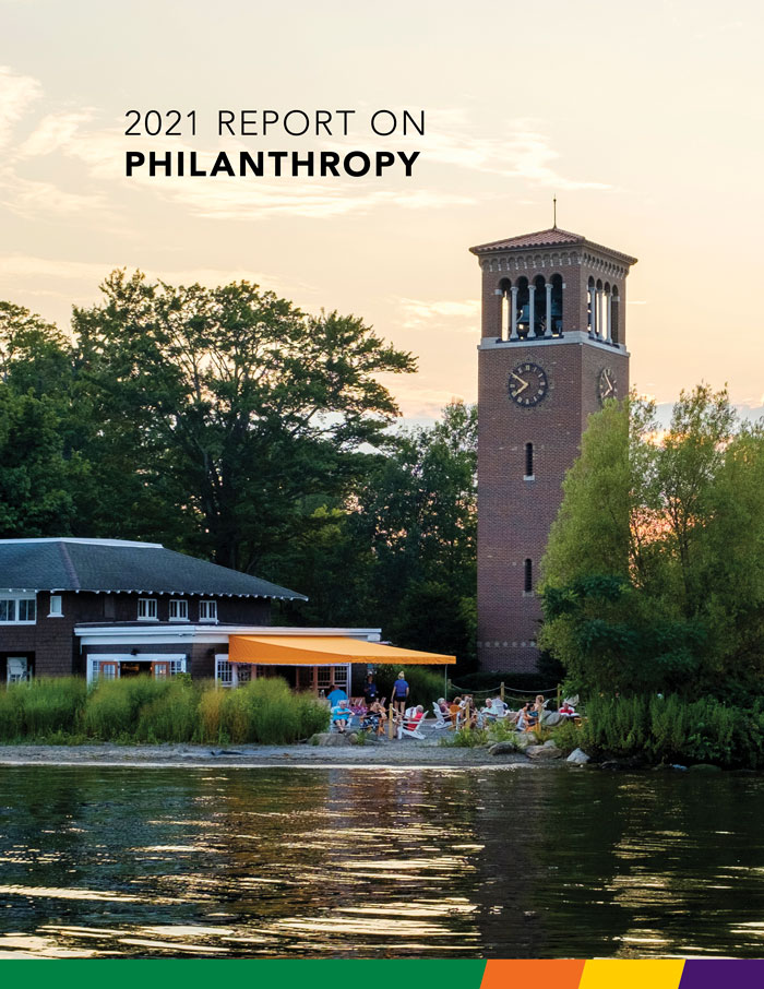 2021 Report on Philanthropy cover