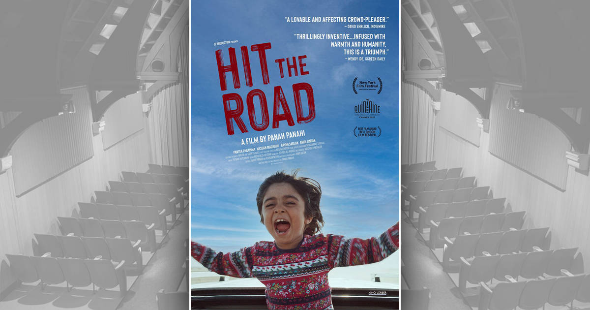 “Hit The Road” NR 93m In Persian with subtitles.