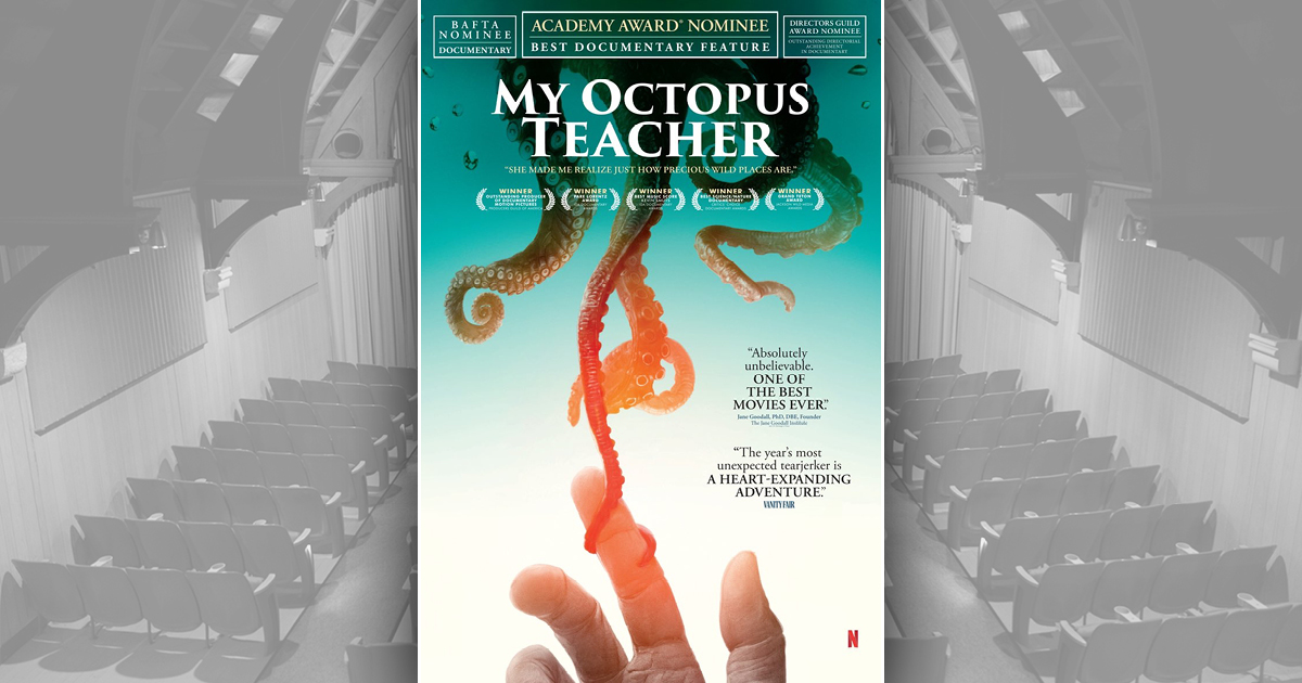 Family Entertainment Movie – “My Octopus Teacher” NR 85m