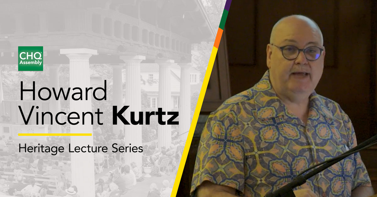 Heritage Lecture Series Howard Vincent Kurtz