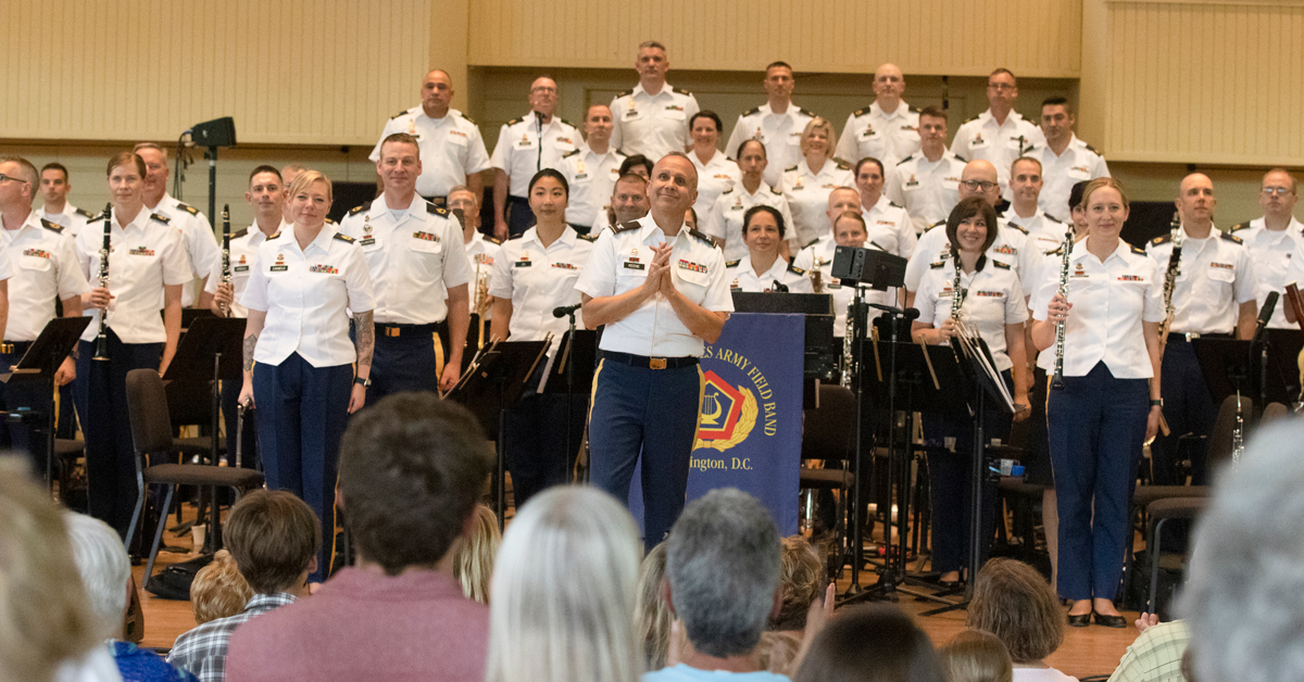Sunday Afternoon Entertainment: The United States Army Field Band and Soldiers’ Chorus