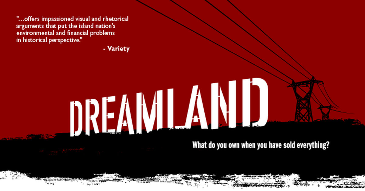 Dreamland: The Documentary Film about protecting Iceland’s unspoiled nature. Panel discussion to follow featuring  Icelandic filmmaker Andri Magnason.
