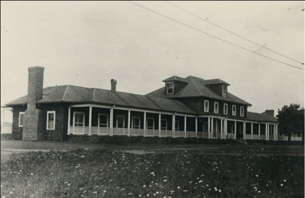 The Lodge Hospital. Built 1912. Currently Dance Studio. 