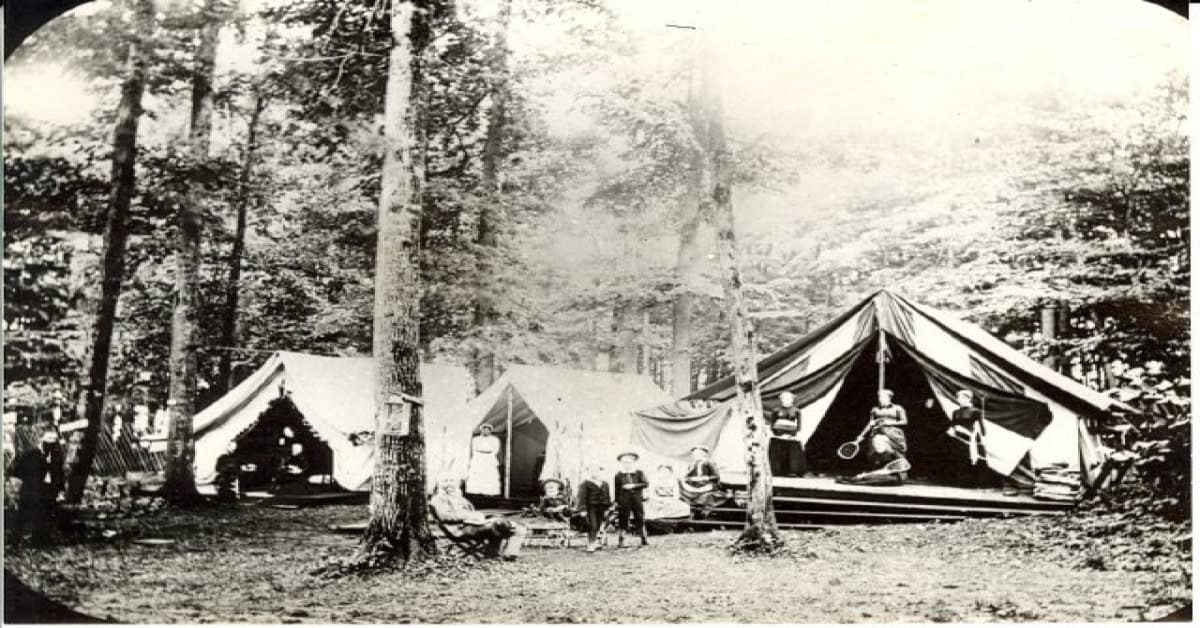 1874 Tent Reenactment