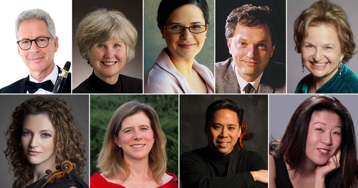 Eli Eban, Lynne Ramsey, Shannon Hesse, Aaron Berofsky, Almita Vamos, Nurit Pacht, Kathryn Votapek, Felix Wang and Akiko Konishi's headshots