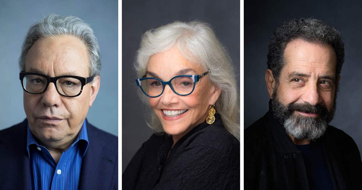 Lewis Black, Brooke Adams and Tony Shalhoub's headshots