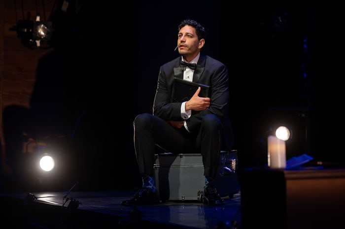 An actor in a tuxedo