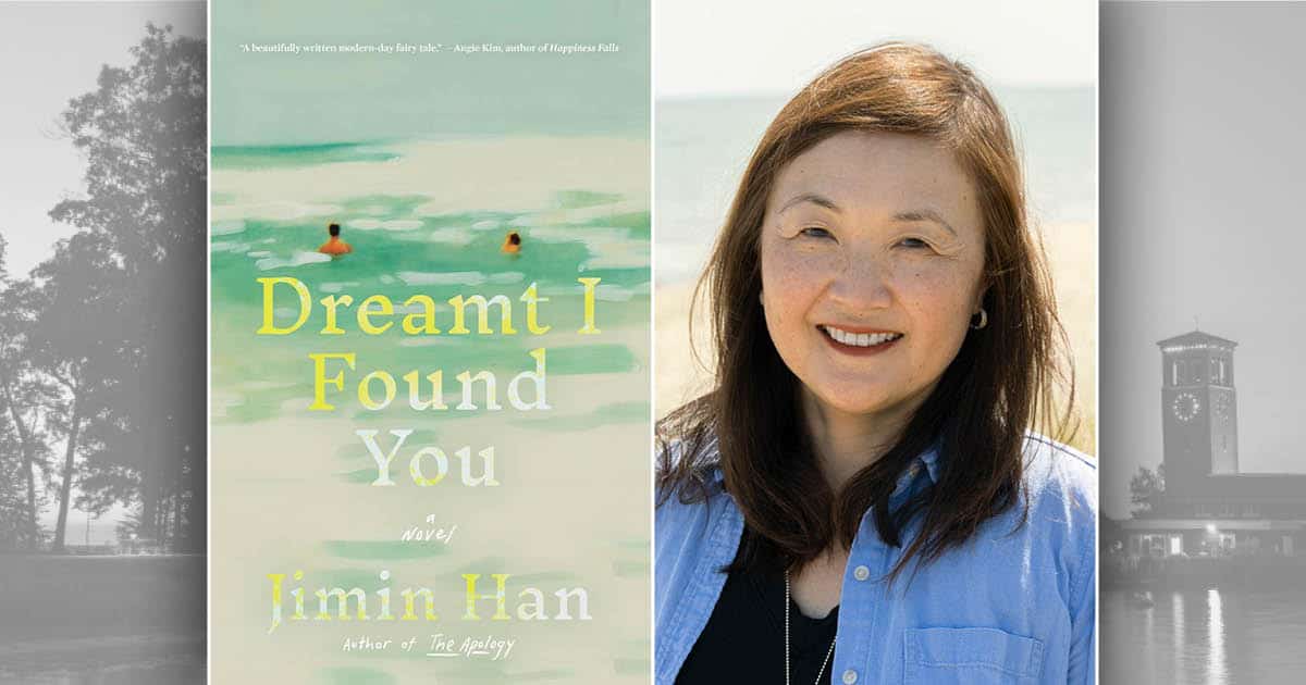 Dreamt I Found You: A Novel book cover and Jimin Han's headshot
