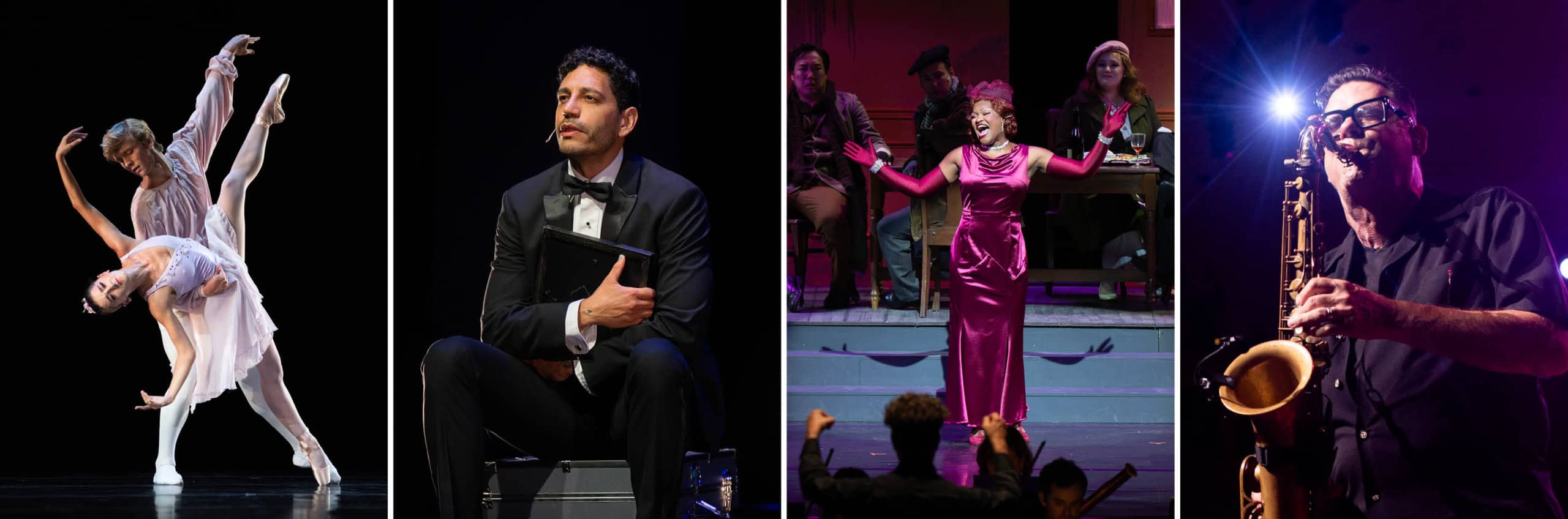 Dancers and other performers at Chautauqua