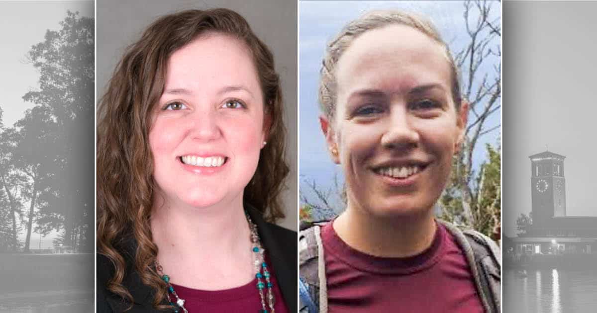 Courtney Wigdahl-Perry and Allison Hrycik