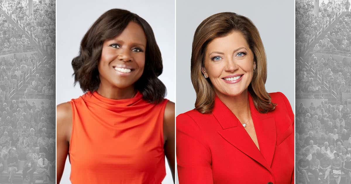Deborah Roberts and Norah O'Donnell