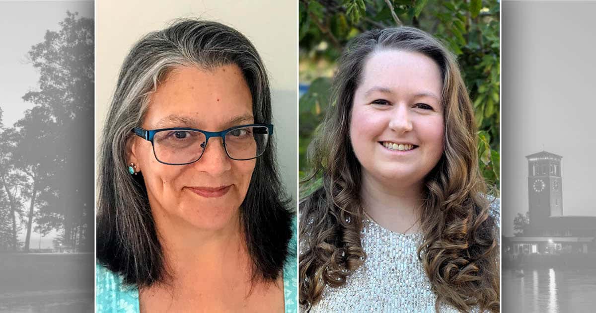 Deborah Miranda and AJ Eversole