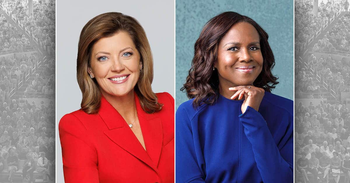Norah O'Donnell and Deborah Roberts